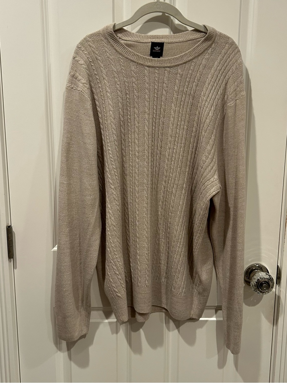 Dockers Light Beige Crewneck Sweater